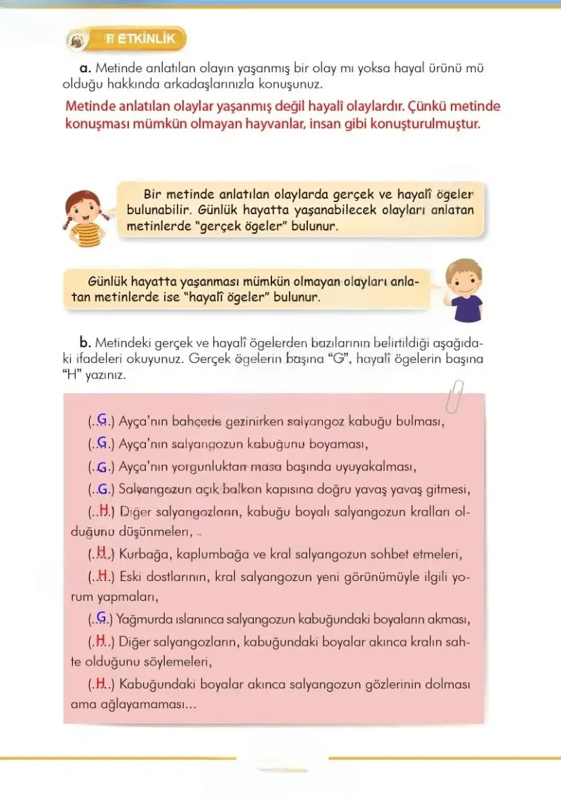 3. Sınıf Türkçe Ders Kitabı Cevapları İlke Yayınları Sayfa 27 Çözüm Görseli