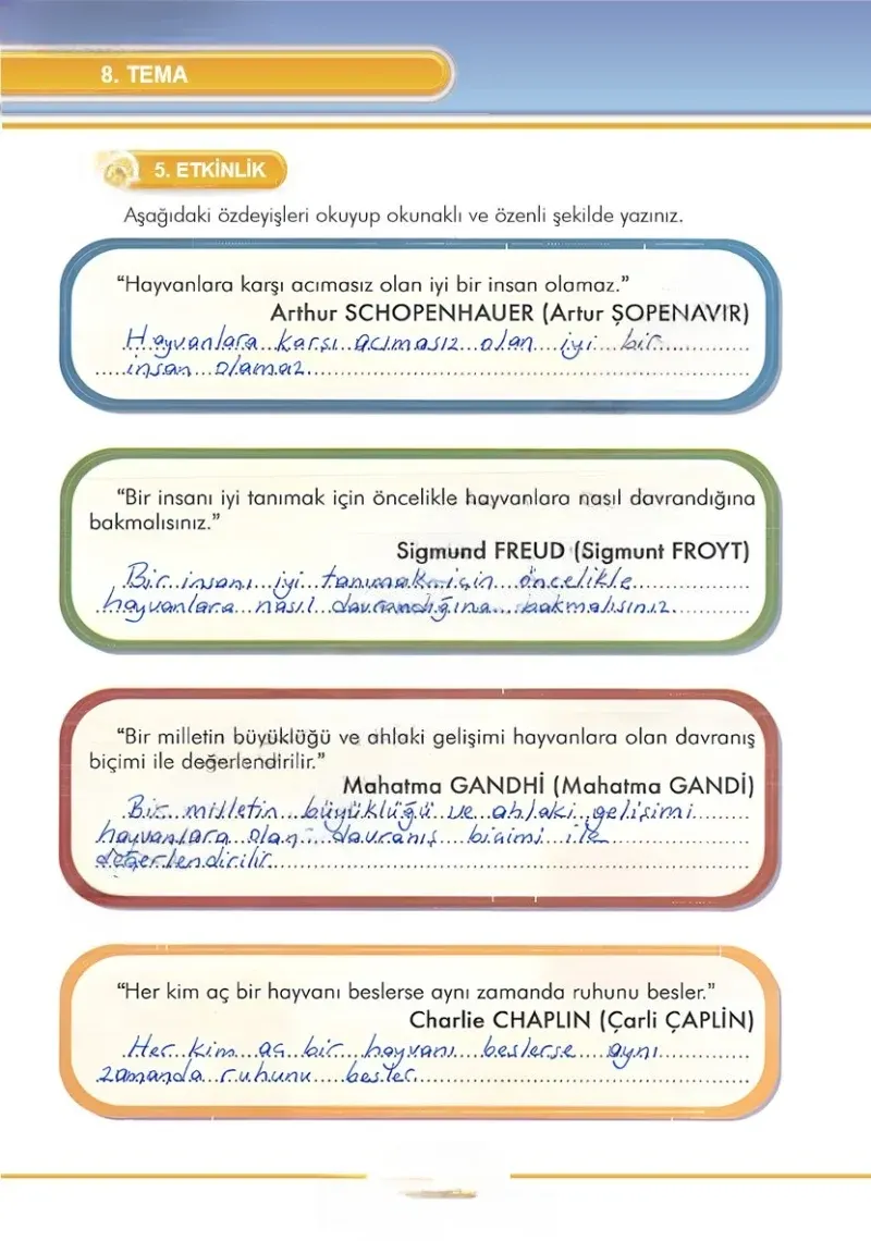 3. Sınıf Türkçe Ders Kitabı Cevapları İlke Yayınları Sayfa 272 Çözüm Görseli