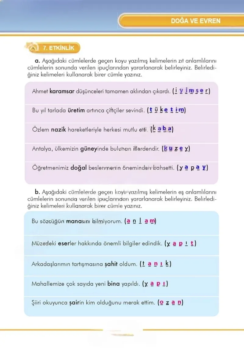 3. Sınıf Türkçe Ders Kitabı Cevapları İlke Yayınları Sayfa 279 Çözüm Görseli