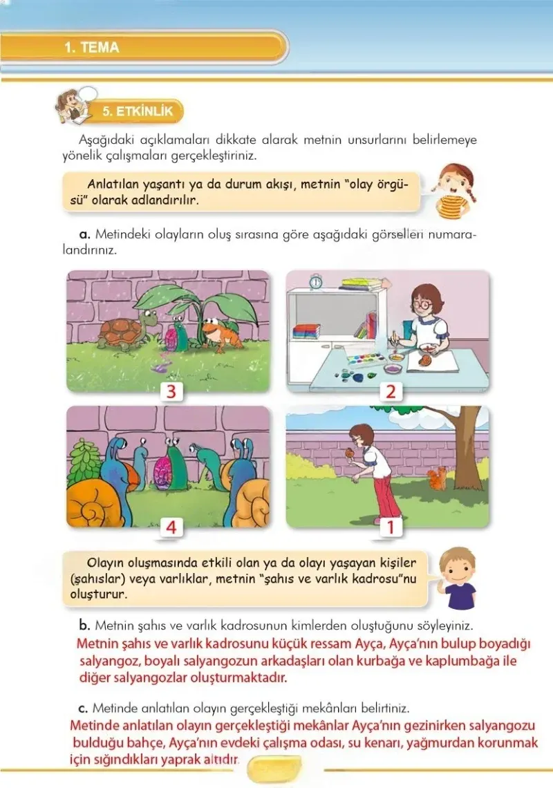 3. Sınıf Türkçe Ders Kitabı Cevapları İlke Yayınları Sayfa 28 Çözüm Görseli