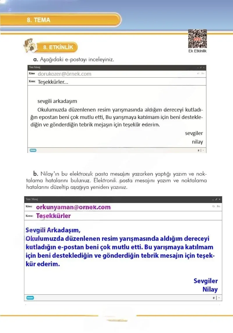 3. Sınıf Türkçe Ders Kitabı Cevapları İlke Yayınları Sayfa 280 Çözüm Görseli