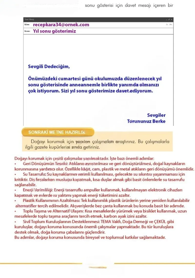 3. Sınıf Türkçe Ders Kitabı Cevapları İlke Yayınları Sayfa 281 Çözüm Görseli