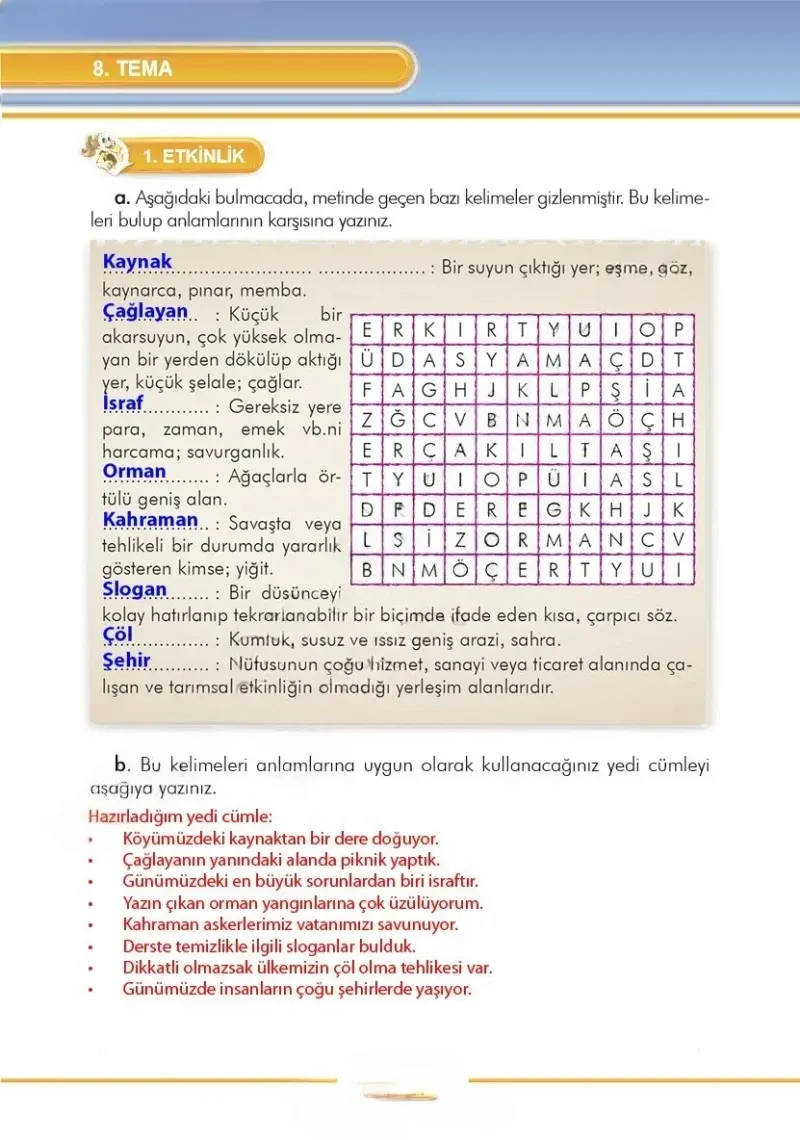3. Sınıf Türkçe Ders Kitabı Cevapları İlke Yayınları Sayfa 286 Çözüm Görseli