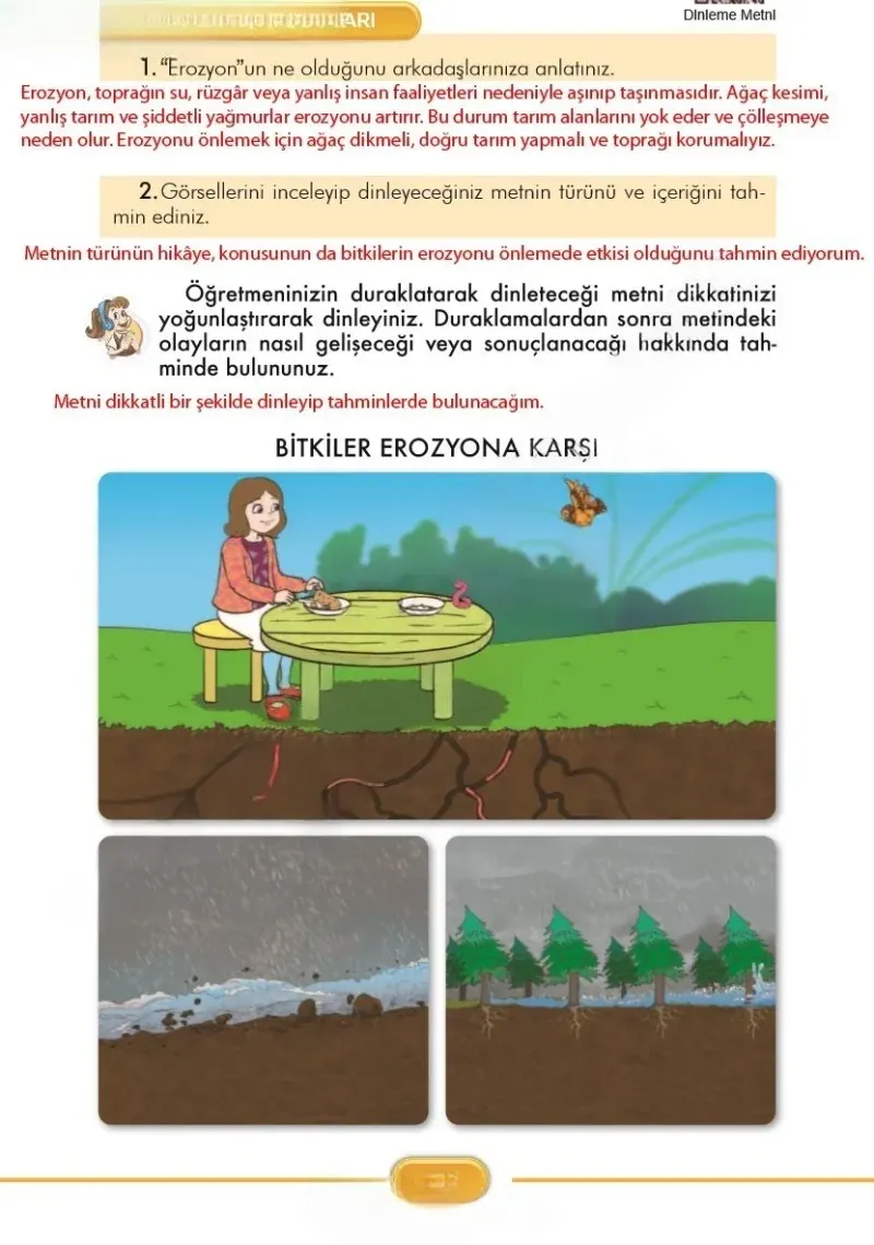 3. Sınıf Türkçe Ders Kitabı Cevapları İlke Yayınları Sayfa 291 Çözüm Görseli