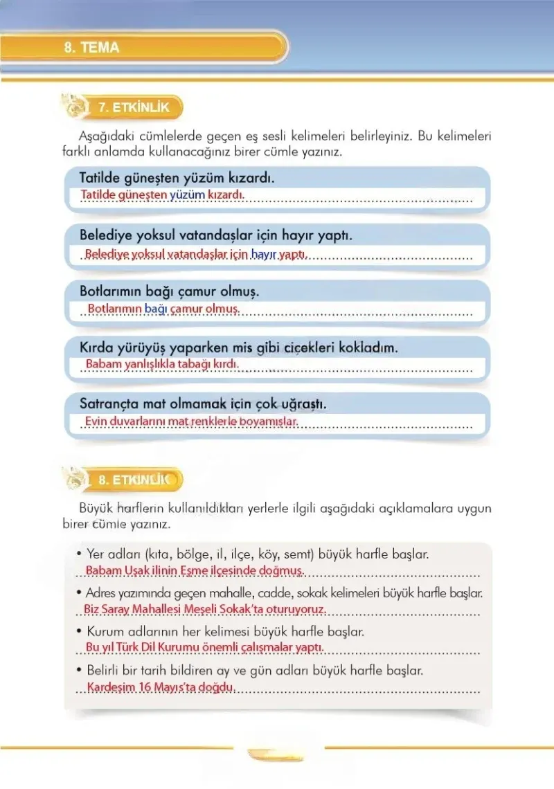3. Sınıf Türkçe Ders Kitabı Cevapları İlke Yayınları Sayfa 296 Çözüm Görseli