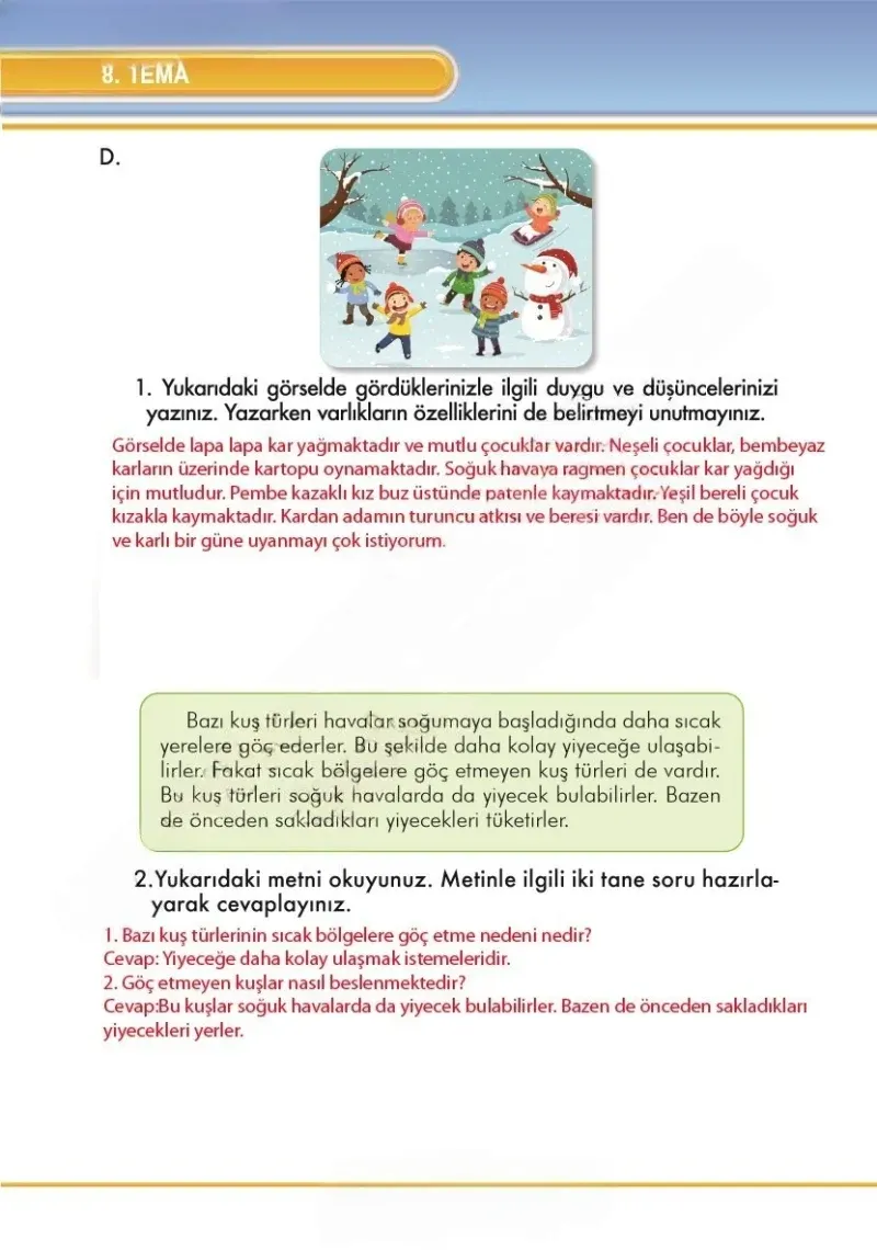 3. Sınıf Türkçe Ders Kitabı Cevapları İlke Yayınları Sayfa 302 Çözüm Görseli