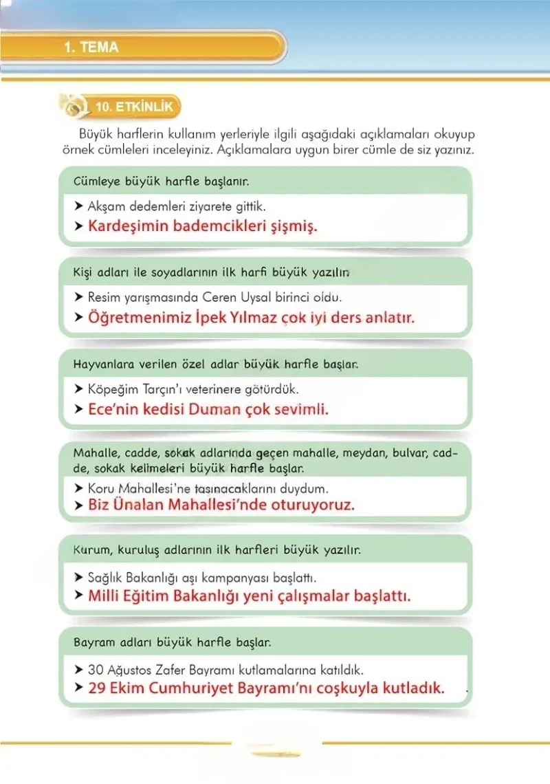 3. Sınıf Türkçe Ders Kitabı Cevapları İlke Yayınları Sayfa 32 Çözüm Görseli