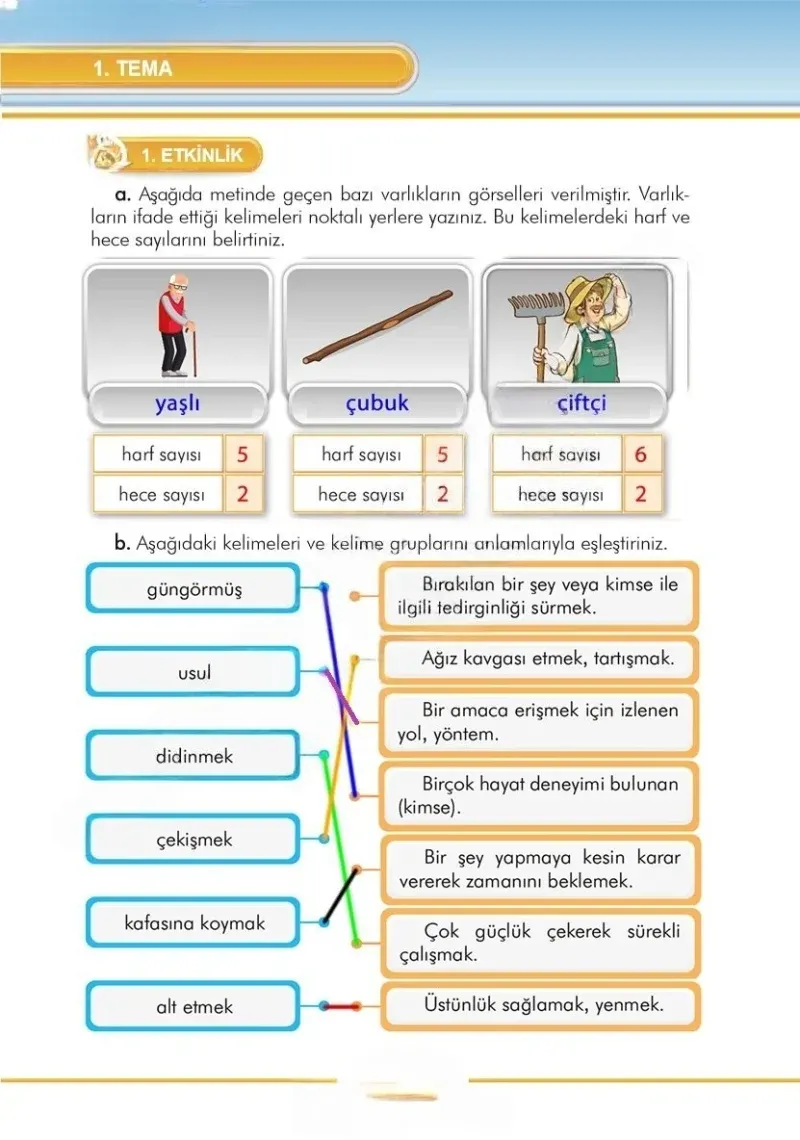 3. Sınıf Türkçe Ders Kitabı Cevapları İlke Yayınları Sayfa 36 Çözüm Görseli