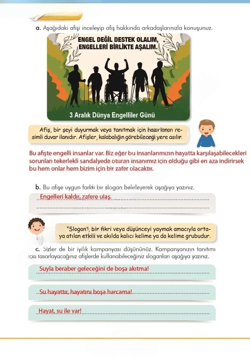 3. Sınıf Türkçe Ders Kitabı Cevapları İlke Yayınları Sayfa 47 Çözüm Görseli