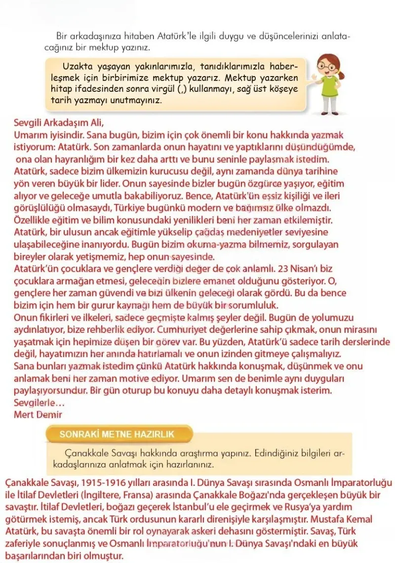 3. Sınıf Türkçe Ders Kitabı Cevapları İlke Yayınları Sayfa 62 Çözüm Görseli