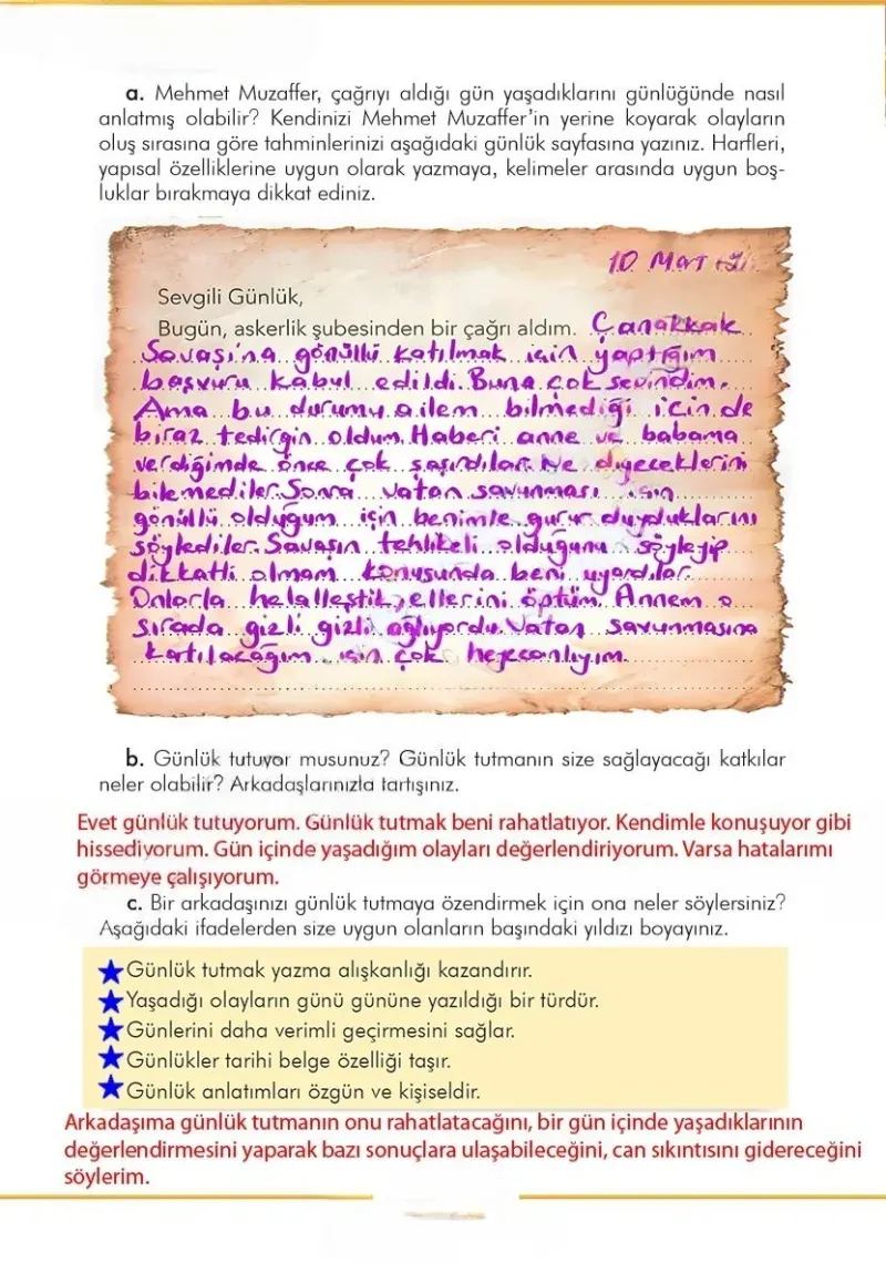 3. Sınıf Türkçe Ders Kitabı Cevapları İlke Yayınları Sayfa 67 Çözüm Görseli