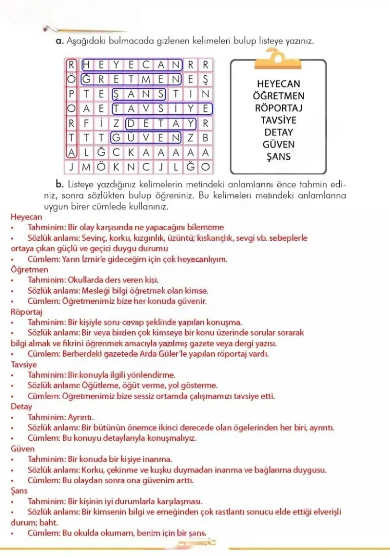 3. Sınıf Türkçe Ders Kitabı Cevapları İlke Yayınları Sayfa 77 Çözüm Görseli