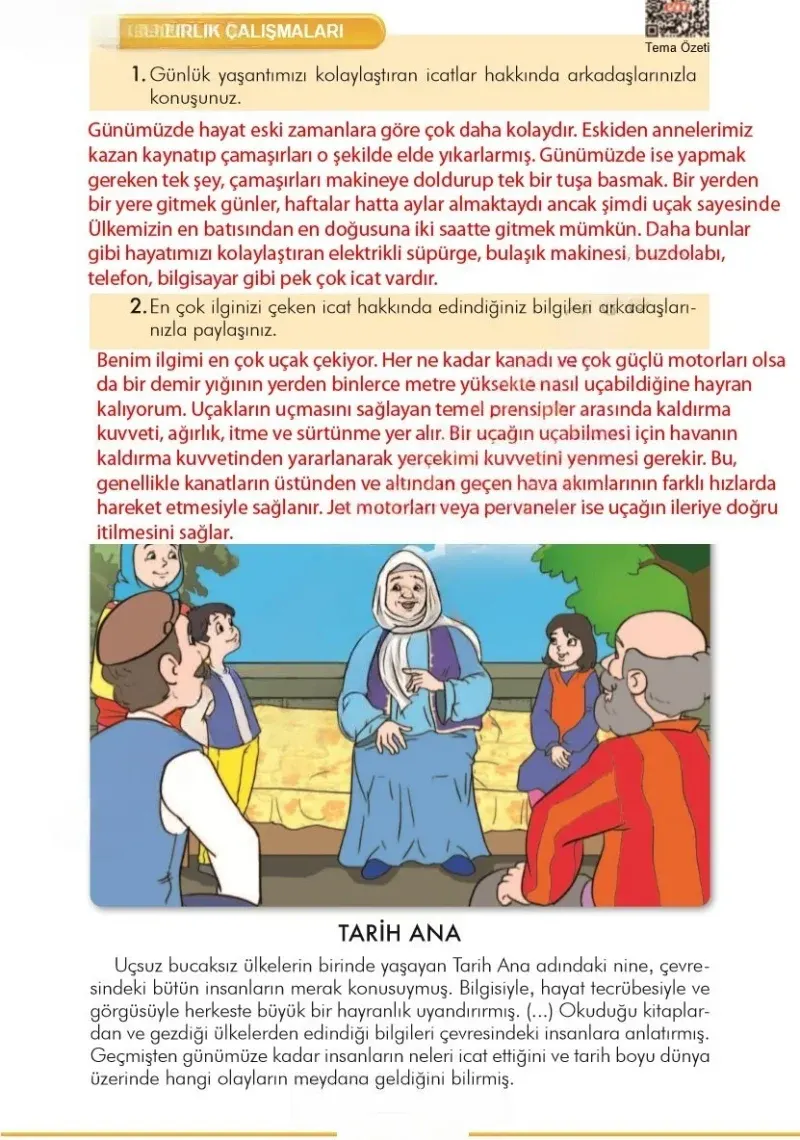 3. Sınıf Türkçe Ders Kitabı Cevapları İlke Yayınları Sayfa 88 Çözüm Görseli