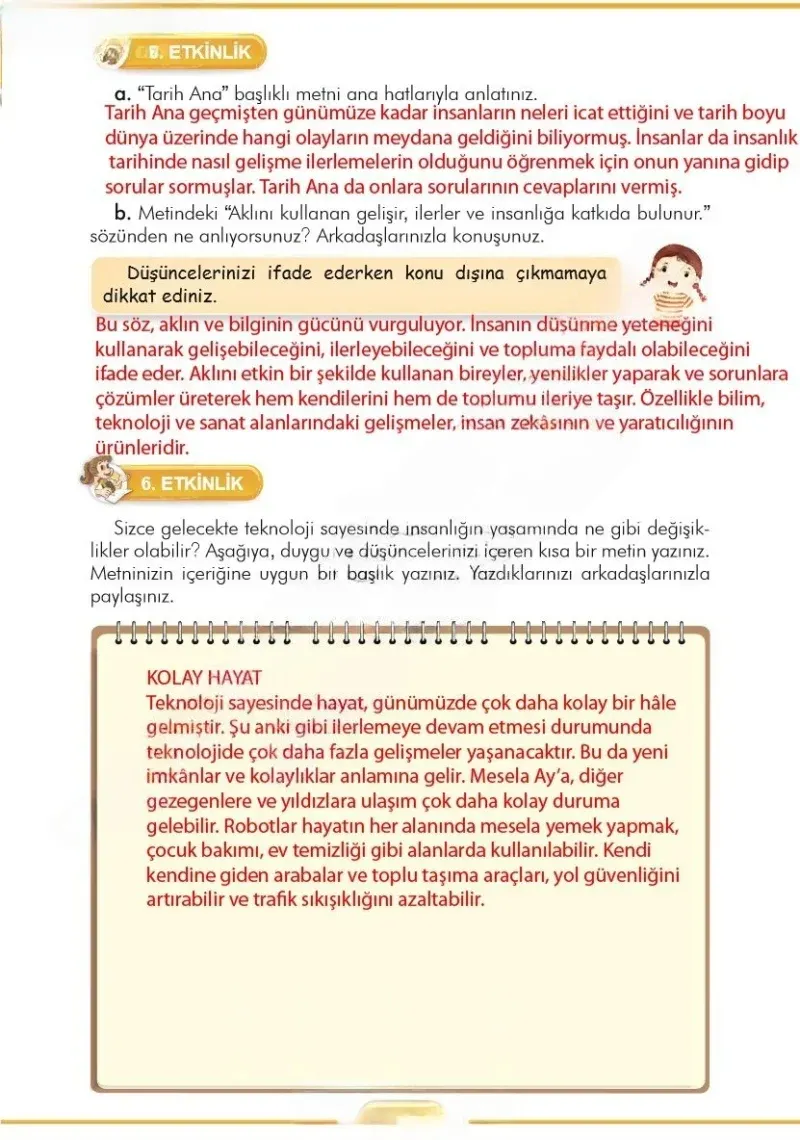 3. Sınıf Türkçe Ders Kitabı Cevapları İlke Yayınları Sayfa 94 Çözüm Görseli