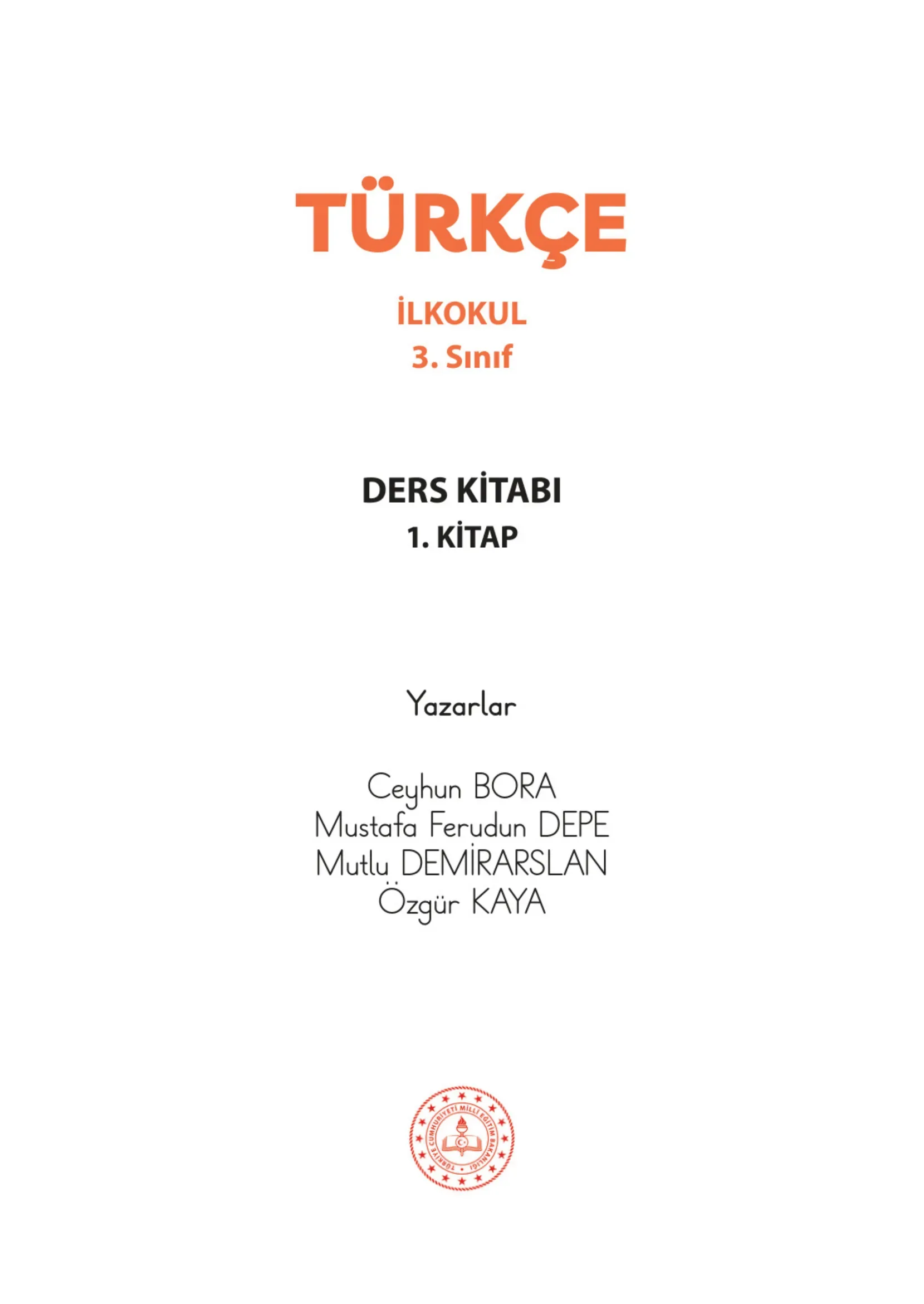 3. Sınıf Türkçe Ders Kitabı Cevapları Meb Yayınları 1. Kitap Sayfa 1