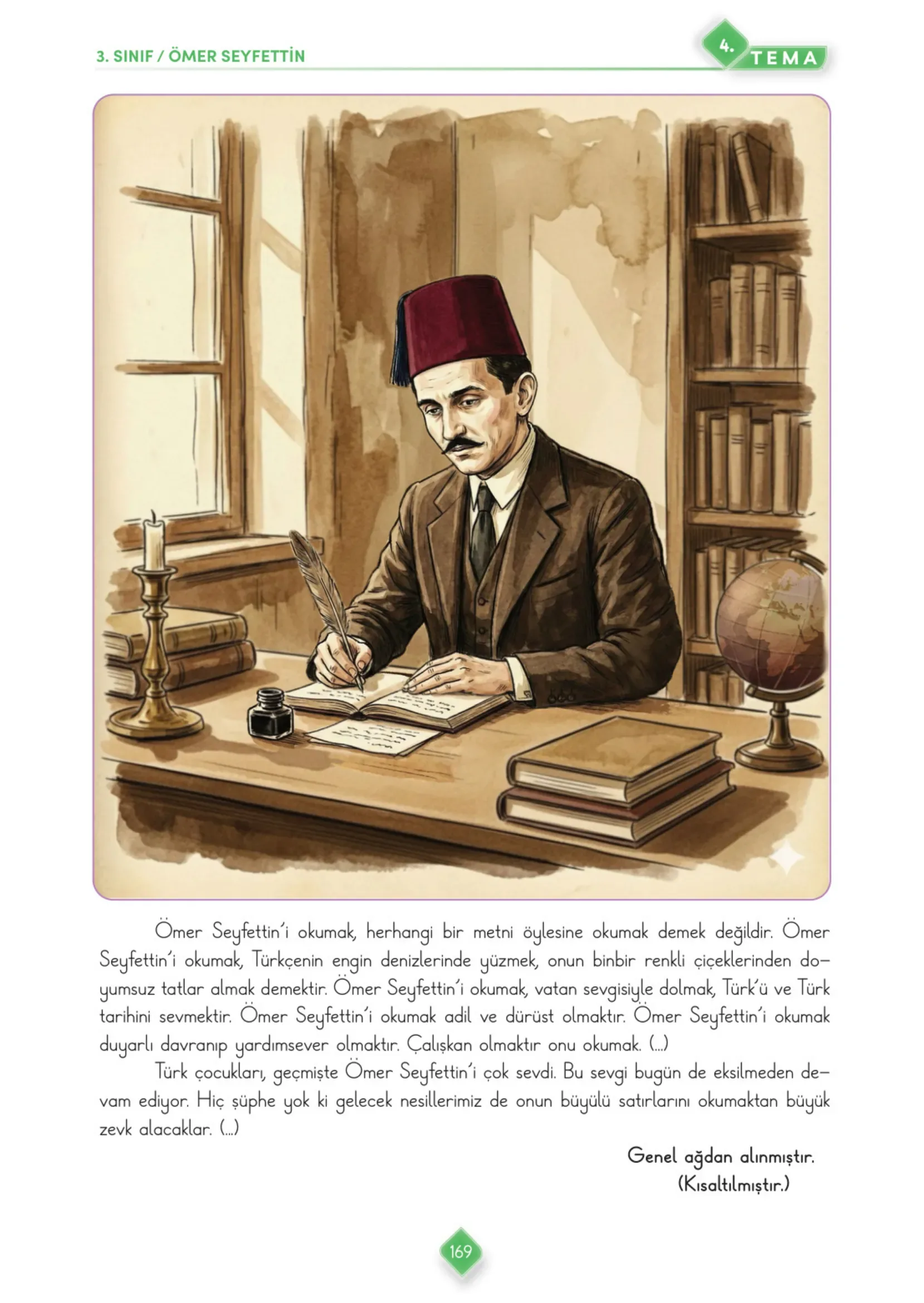 3. Sınıf Türkçe Ders Kitabı Cevapları Meb Yayınları 1. Kitap Sayfa 169