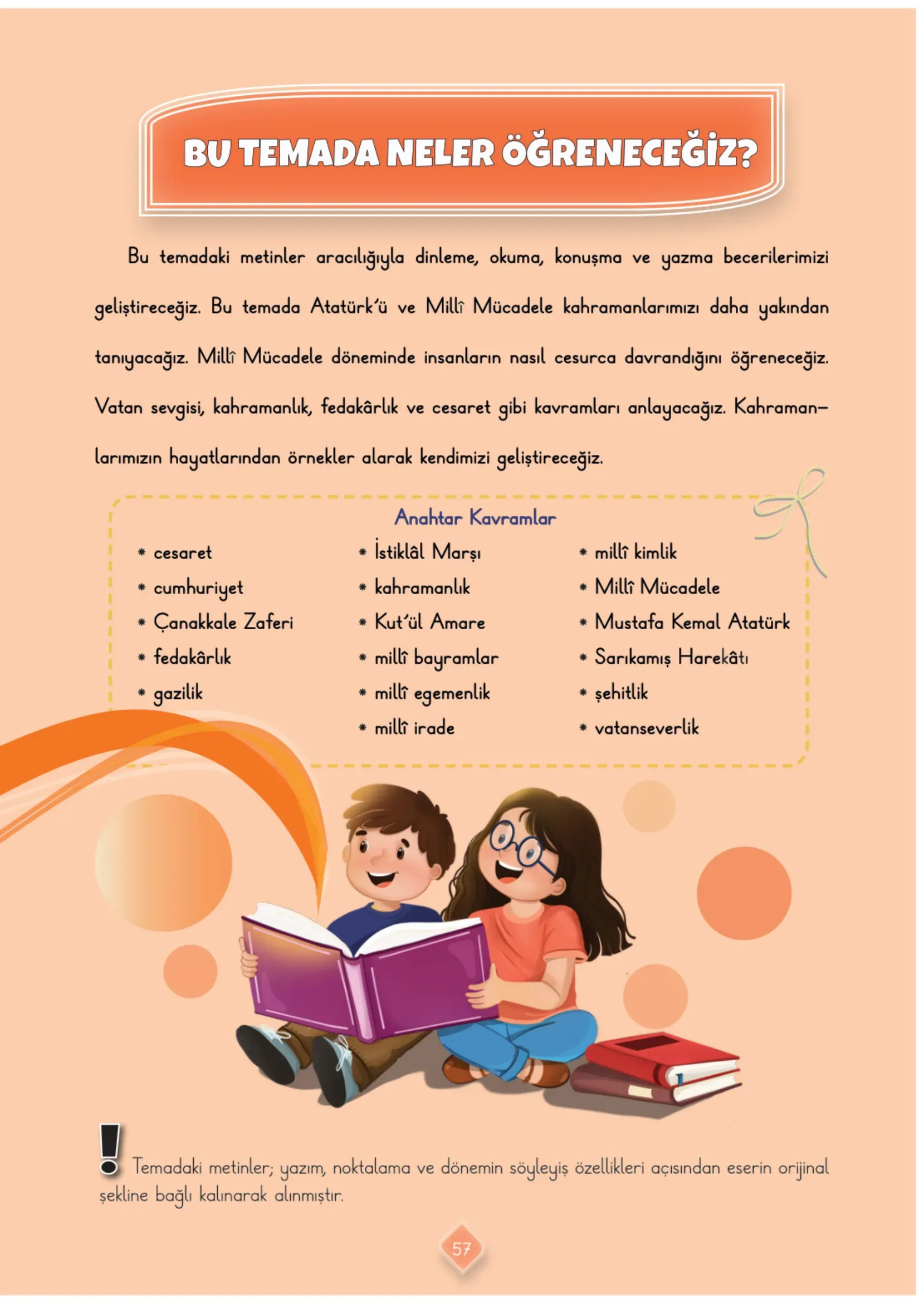 3. Sınıf Türkçe Ders Kitabı Cevapları Meb Yayınları 1. Kitap Sayfa 57
