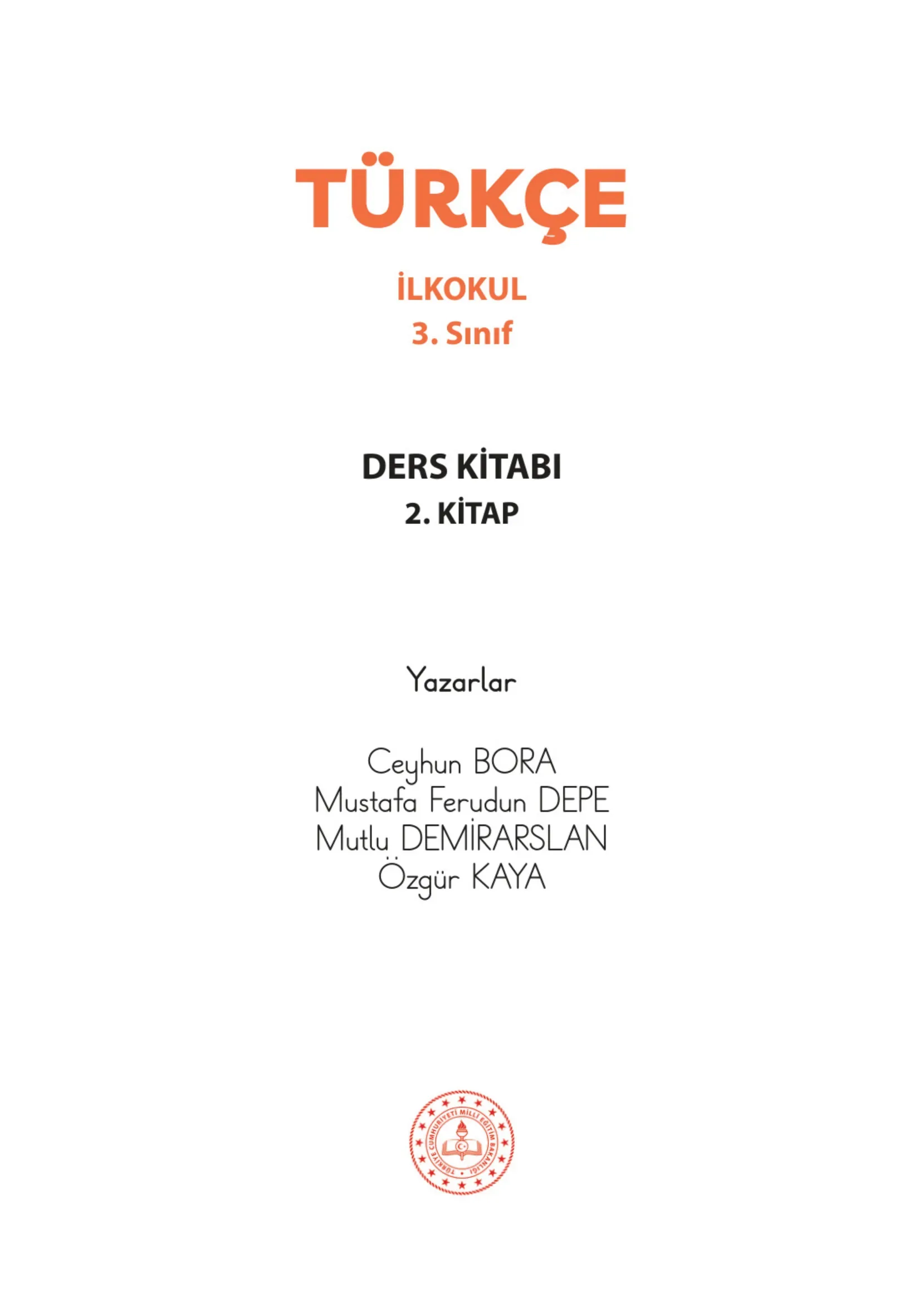 3. Sınıf Türkçe Ders Kitabı Cevapları Meb Yayınları 2. Kitap Sayfa 1