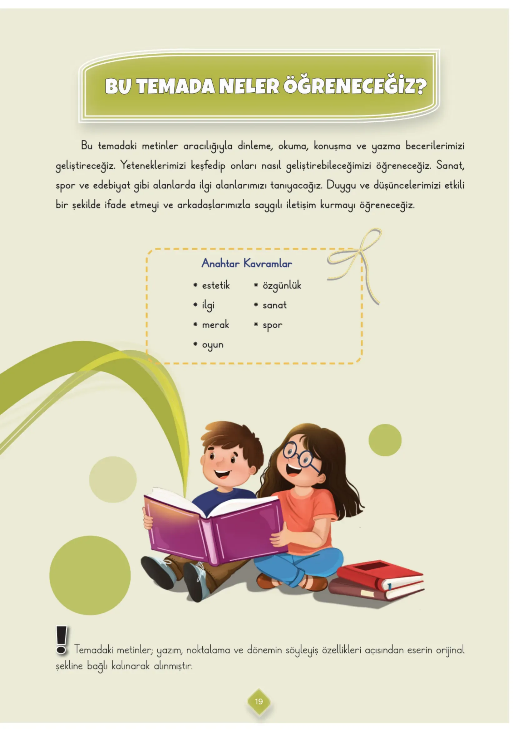 3. Sınıf Türkçe Ders Kitabı Cevapları Meb Yayınları 2. Kitap Sayfa 19