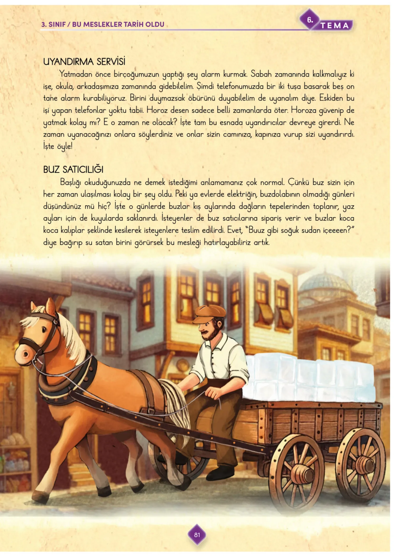 3. Sınıf Türkçe Ders Kitabı Cevapları Meb Yayınları 2. Kitap Sayfa 81