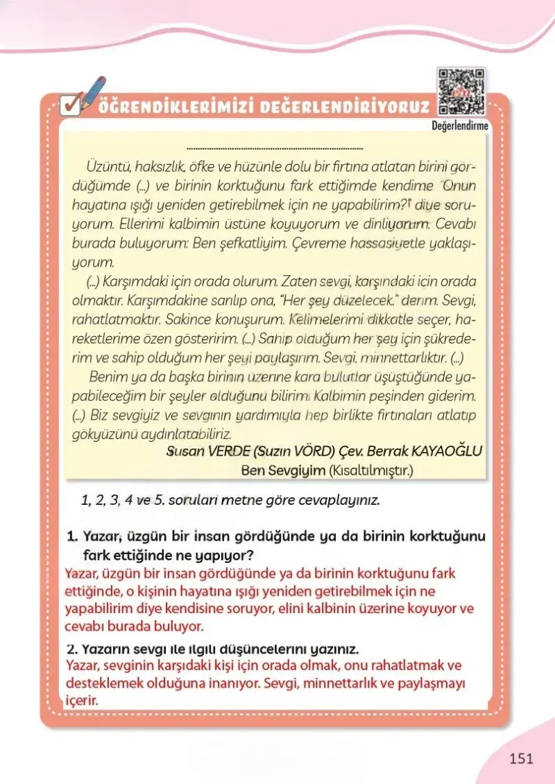 3. Sınıf Türkçe Ders Kitabı Cevapları Meb Yayınları Sayfa 151 Çözüm Görseli