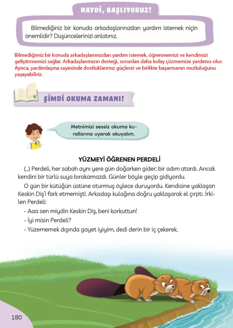 3. Sınıf Türkçe Ders Kitabı Cevapları Meb Yayınları Sayfa 180 Çözüm Görseli