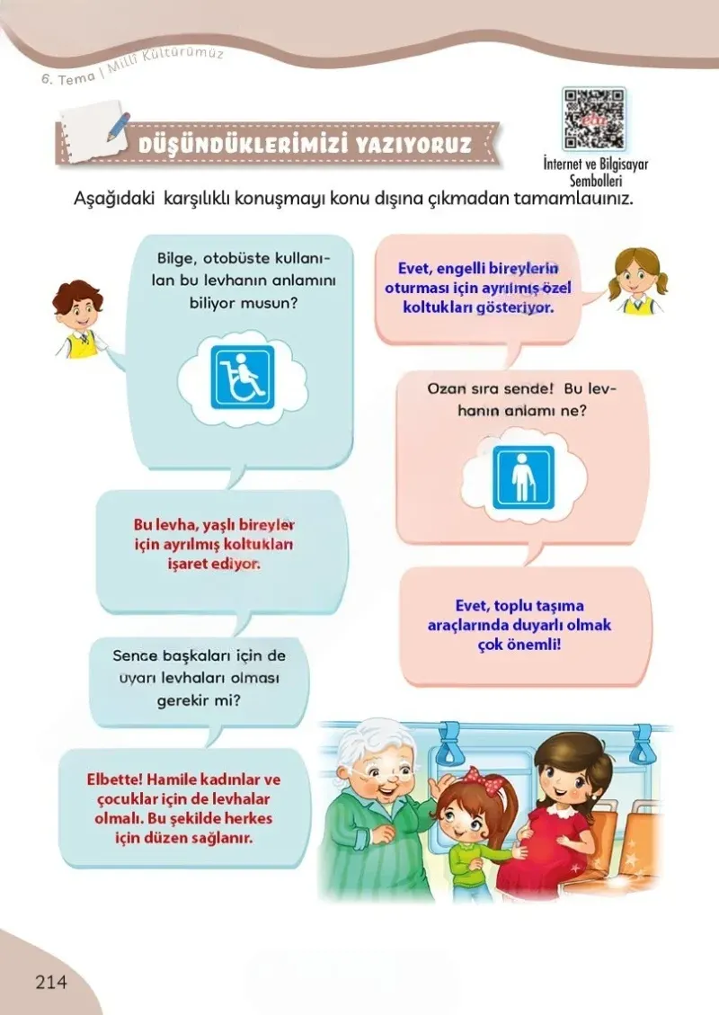 3. Sınıf Türkçe Ders Kitabı Cevapları Meb Yayınları Sayfa 214 Çözüm Görseli