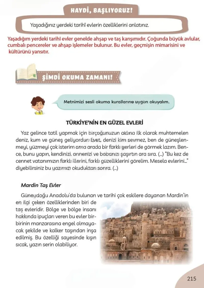 3. Sınıf Türkçe Ders Kitabı Cevapları Meb Yayınları Sayfa 215 Çözüm Görseli