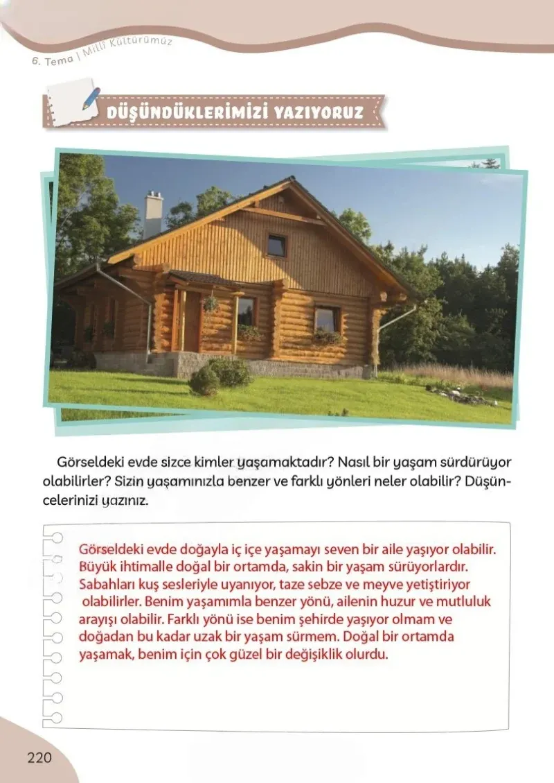 3. Sınıf Türkçe Ders Kitabı Cevapları Meb Yayınları Sayfa 220 Çözüm Görseli