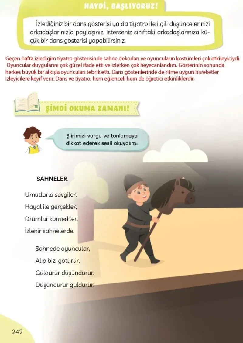 3. Sınıf Türkçe Ders Kitabı Cevapları Meb Yayınları Sayfa 242 Çözüm Görseli