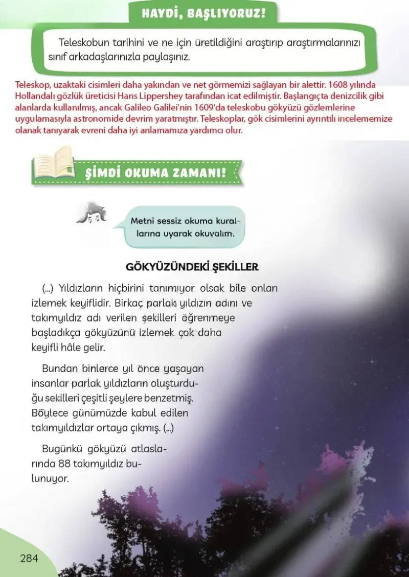 3. Sınıf Türkçe Ders Kitabı Cevapları Meb Yayınları Sayfa 284 Çözüm Görseli