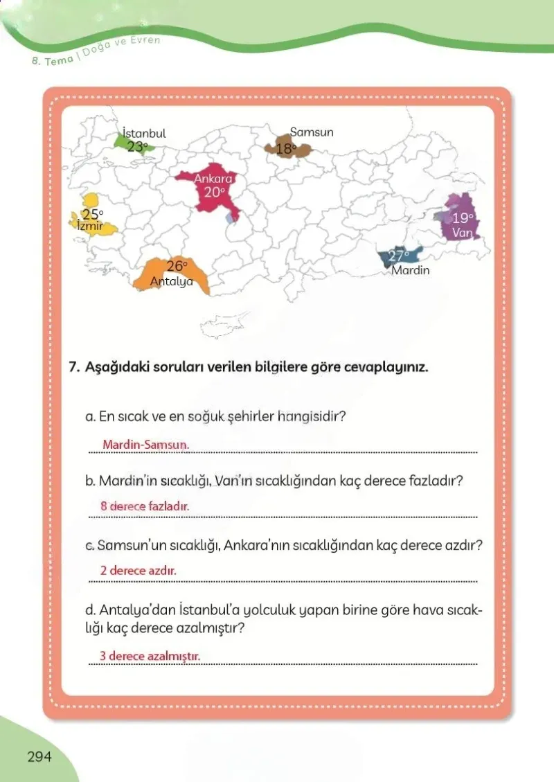 3. Sınıf Türkçe Ders Kitabı Cevapları Meb Yayınları Sayfa 294 Çözüm Görseli