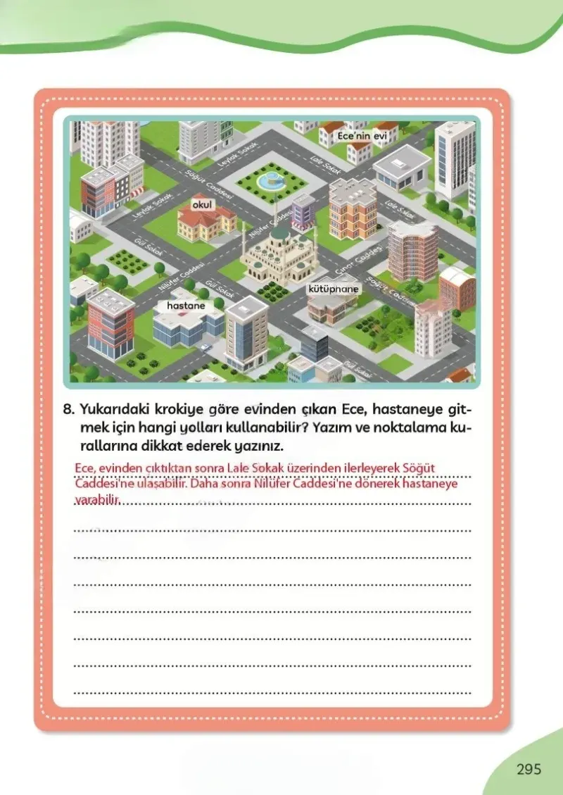 3. Sınıf Türkçe Ders Kitabı Cevapları Meb Yayınları Sayfa 295 Çözüm Görseli