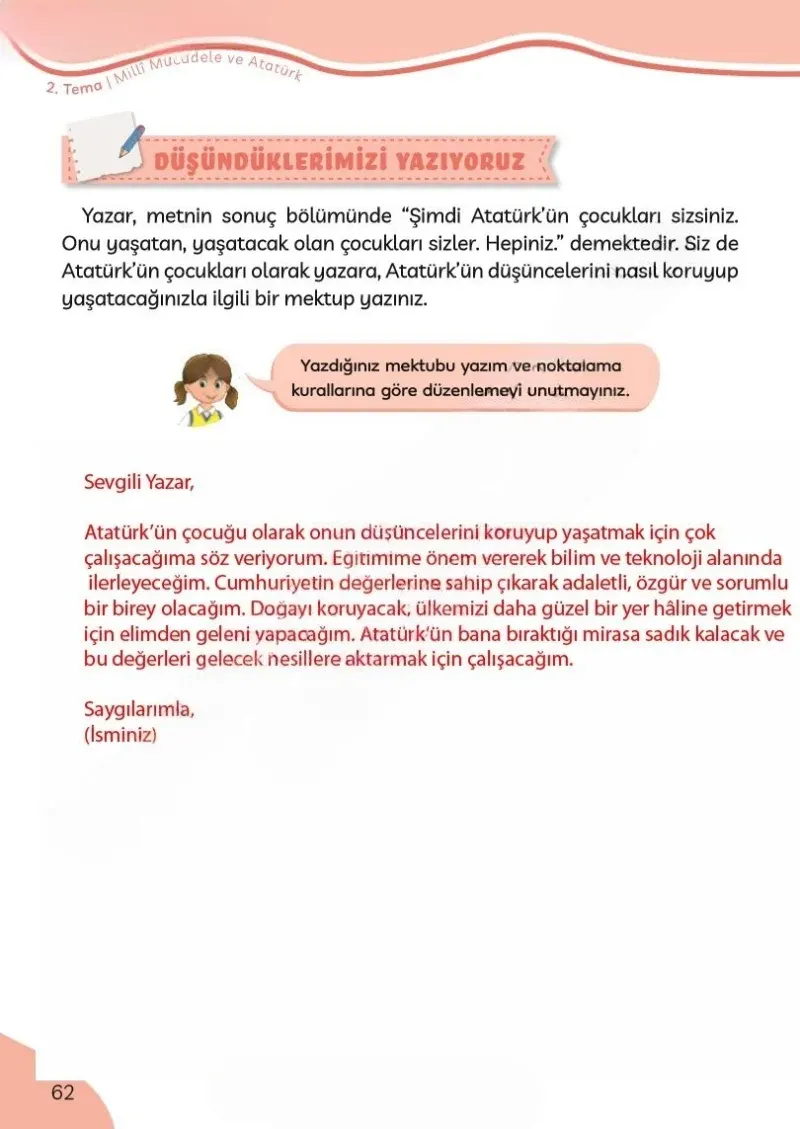 3. Sınıf Türkçe Ders Kitabı Cevapları Meb Yayınları Sayfa 62 Çözüm Görseli