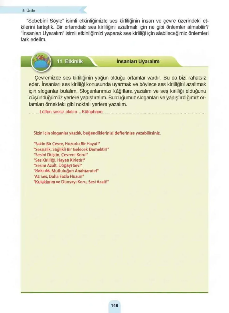 4. Sınıf Fen Bilimleri Ders Kitabı Cevapları Sözcü Yayınları Sayfa 148 Çözüm Görseli
