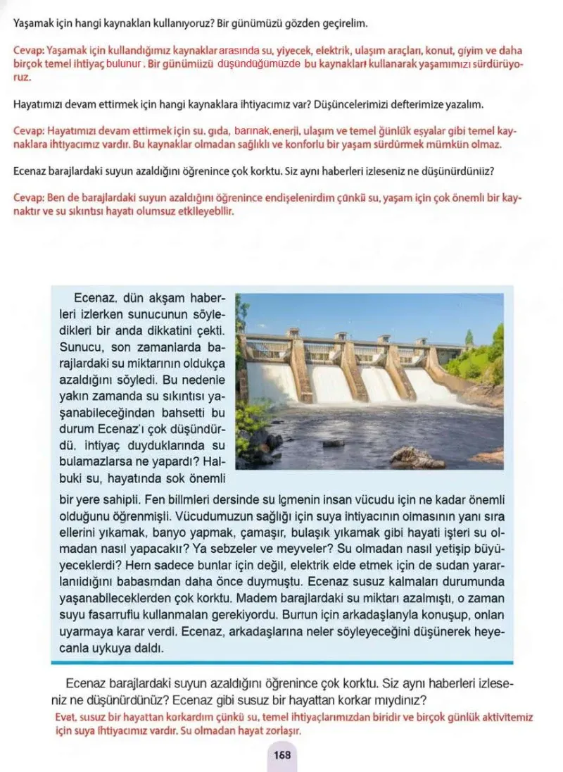 4. Sınıf Fen Bilimleri Ders Kitabı Cevapları Sözcü Yayınları Sayfa 158 Çözüm Görseli