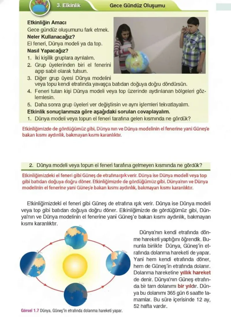 4. Sınıf Fen Bilimleri Ders Kitabı Cevapları Sözcü Yayınları Sayfa 21 Çözüm Görseli
