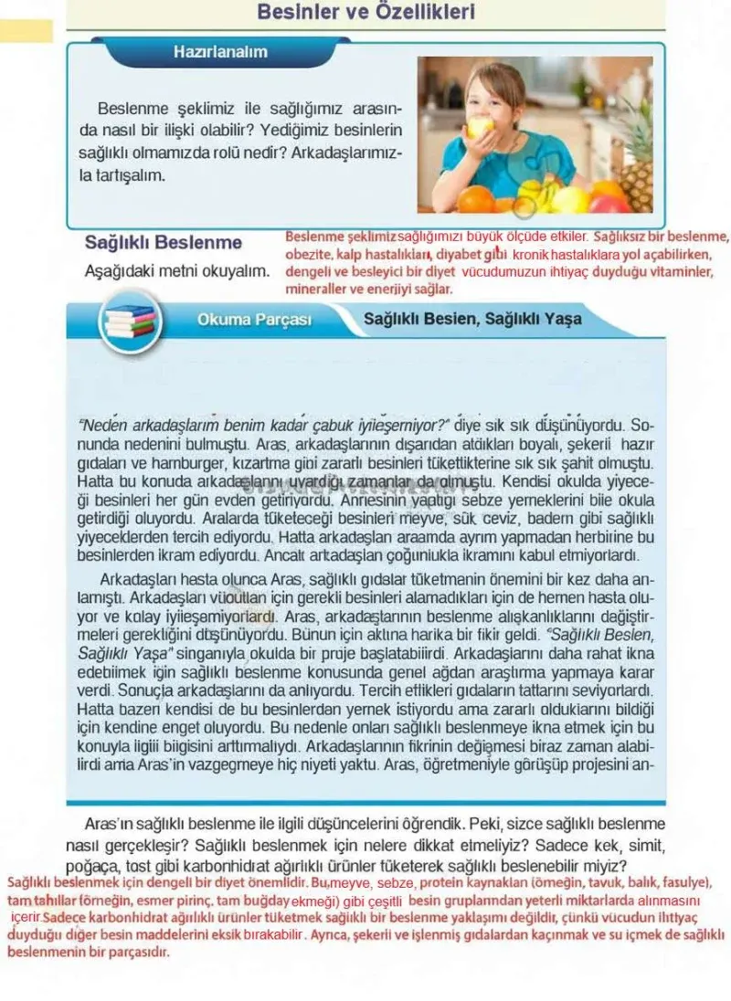 4. Sınıf Fen Bilimleri Ders Kitabı Cevapları Sözcü Yayınları Sayfa 34 Çözüm Görseli