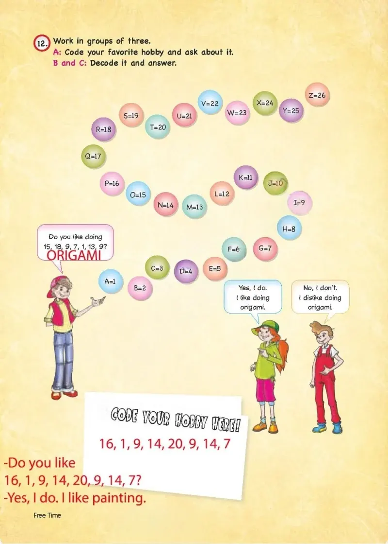 4. Sınıf İngilizce Ders Kitabı Cevapları Cem Yayınları Sayfa 59 Çözüm Görseli