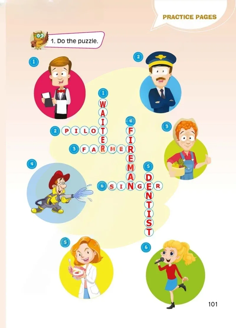 4. Sınıf İngilizce Ders Kitabı Cevapları FCM Yayıncılık Sayfa 101 Çözüm Görseli