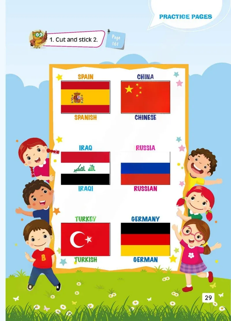 4. Sınıf İngilizce Ders Kitabı Cevapları FCM Yayıncılık Sayfa 29 Çözüm Görseli
