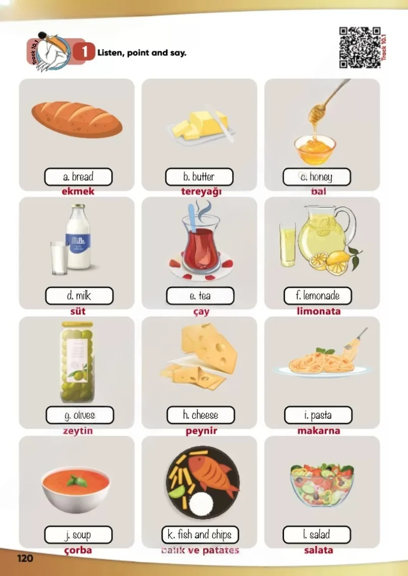 4. Sınıf İngilizce Ders Kitabı Cevapları Meb Yayınları Sayfa 120 Çözüm Görseli