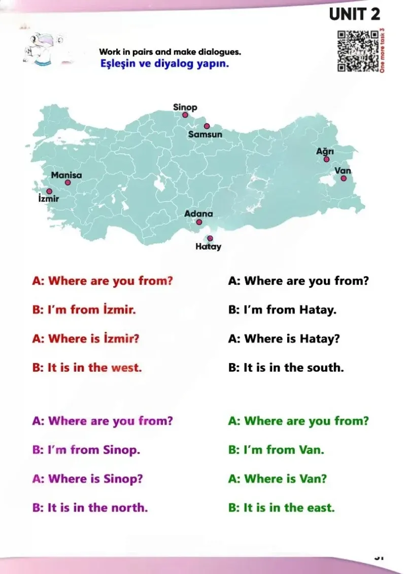 4. Sınıf İngilizce Ders Kitabı Cevapları Meb Yayınları Sayfa 31 Çözüm Görseli