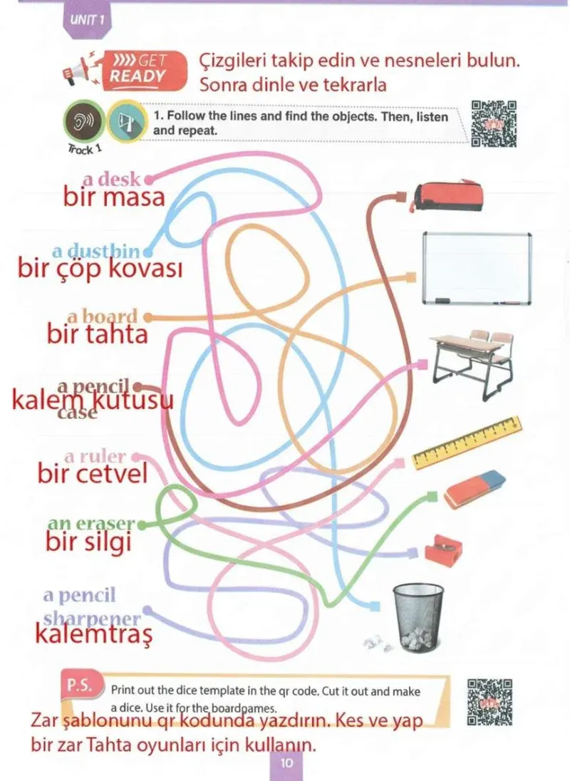 4. Sınıf İngilizce Ders Kitabı Cevapları Pasifik Yayınları Sayfa 10 Çözüm Görseli