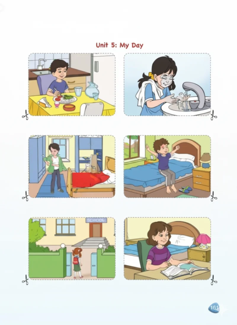 4. Sınıf İngilizce Ders Kitabı Cevapları SDR Dİkey Yayınları Sayfa 161 Çözüm Görseli