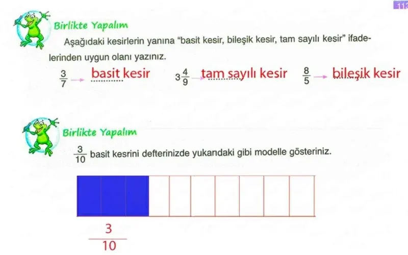 4. Sınıf Matematik Ders Kitabı Cevapları Ada Yayınları Sayfa 113 Çözüm Görseli
