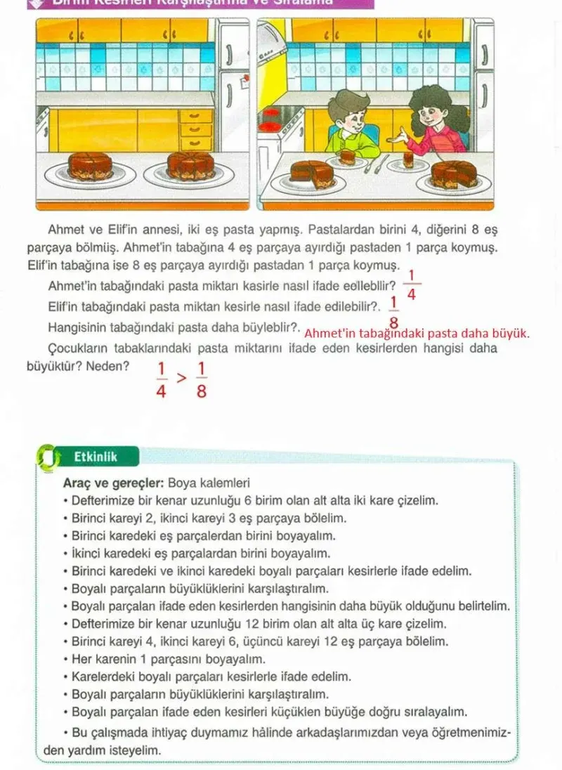 4. Sınıf Matematik Ders Kitabı Cevapları Ada Yayınları Sayfa 115 Çözüm Görseli