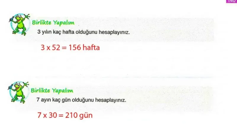 4. Sınıf Matematik Ders Kitabı Cevapları Ada Yayınları Sayfa 140 Çözüm Görseli