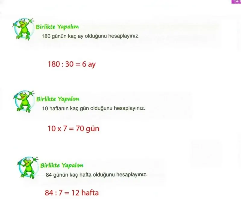4. Sınıf Matematik Ders Kitabı Cevapları Ada Yayınları Sayfa 141 Çözüm Görseli