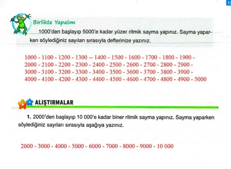 4. Sınıf Matematik Ders Kitabı Cevapları Ada Yayınları Sayfa 18 Çözüm Görseli